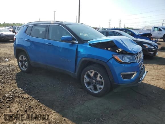✅ 2020 Jeep Compass Limited • VIN: 3C4NJDCB3LT145998 • Lot: 60398905. Wystawiony na Copart z przebiegiem 75 423 mil. Bezpłatny archiwum sprzedaży aukcyjnych z USA i szczegółowy raport historii pojazdu na DreamBid. Zdjęcie 4.