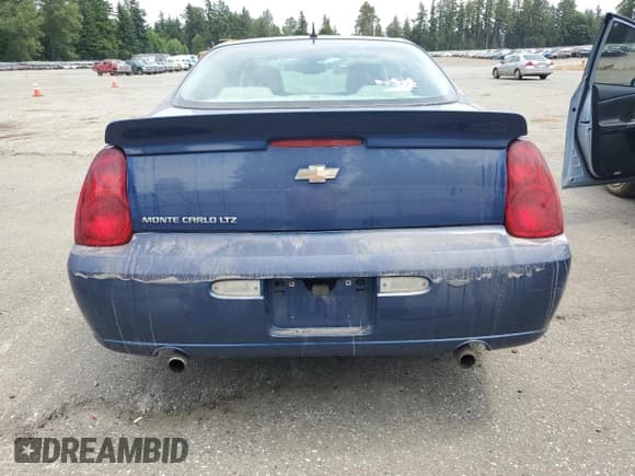 ✅ 2006 Chevrolet Monte Carlo LTZ • VIN: 2G1WN151969302610 • Лот: 60360445. Опубликован ранее на Copart с пробегом 143 846 миль. Бесплатный доступ к архиву аукционных продаж из США и подробный отчёт об истории автомобиля на DreamBid. Изображение 6.