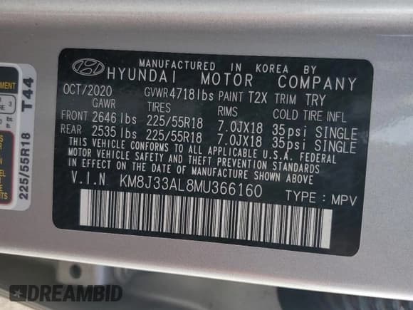 ✅ 2021 Hyundai Tucson Limited • VIN: KM8J33AL8MU366160 • Лот: 66851075. Опубликован ранее на Copart с пробегом 73 452 миль. Бесплатный доступ к архиву аукционных продаж из США и подробный отчёт об истории автомобиля на DreamBid. Изображение 14.