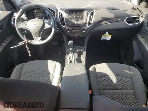 2024 Chevrolet Equinox LT with VIN 3GNAXUEG5RS242647, listed as a Copart auction lot 82704955 with 5,998 mi miles and Salvage title. Bid and sale history available at DreamBid. Image 8.