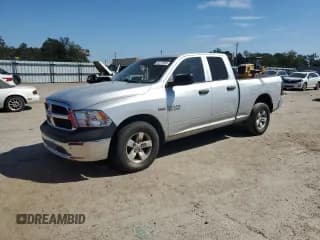 ✅ 2018 Ram 1500 Tradesman • VIN: 1C6RR6FT2JS330673 • Lot: 84777565. Listed on Copart with 106,434 mi. Free auction sales archive from the USA and detailed vehicle history report at DreamBid. Image 1.