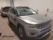 ✅ 2020 Jeep Compass Limited • VIN: 3C4NJDCB1LT222917 • Lot: 42719865. Listed on IAAI with 62,459 mi. Free auction sales archive from the USA and detailed vehicle history report at DreamBid. Image 6.