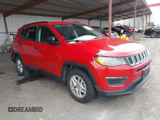 ✅ 2019 Jeep Compass Sport • VIN: 3C4NJCAB4KT726504 • Lot: 43342718. Wystawiony na IAAI z przebiegiem 78 833 mil. Bezpłatny archiwum sprzedaży aukcyjnych z USA i szczegółowy raport historii pojazdu na DreamBid. Zdjęcie 1.