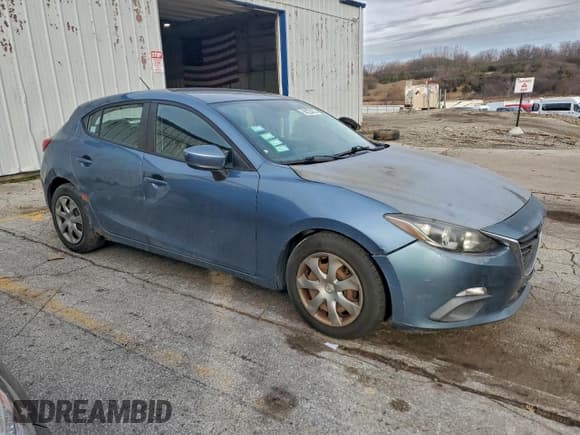 ✅ 2014 Mazda 3 i Sport • VIN: JM1BM1K77E1144076 • Lot: 94023405. Listed on Copart with 135,586 mi. Free auction sales archive from the USA and detailed vehicle history report at DreamBid. Image 4.