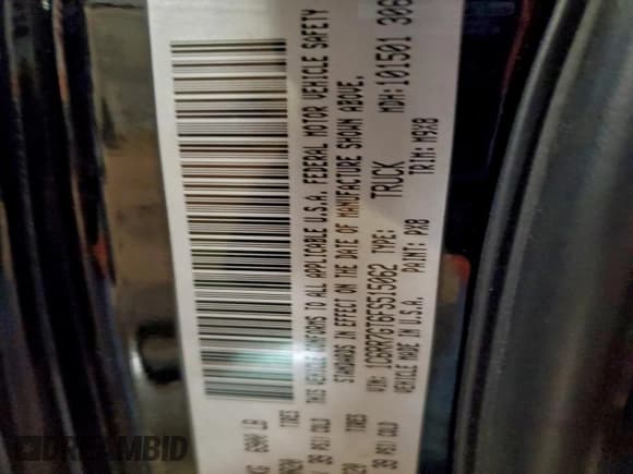 ✅ 2015 Ram 1500 Big Horn • VIN: 1C6RR7GT6FS515062 • Лот: 96533535. Опубликован ранее на Copart с пробегом 172 802 миль. Бесплатный доступ к архиву аукционных продаж из США и подробный отчёт об истории автомобиля на DreamBid. Изображение 12.