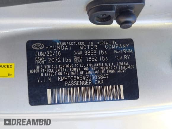 ✅ 2016 Hyundai Veloster Turbo • VIN: KMHTC6AE4GU303847 • Lot: 42113605. Wystawiony na IAAI z przebiegiem 130 416 mil. Bezpłatny archiwum sprzedaży aukcyjnych z USA i szczegółowy raport historii pojazdu na DreamBid. Zdjęcie 9.