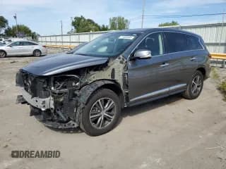 ✅ 2018 Infiniti QX60 • VIN: 5N1DL0MM2JC524820 • Лот: 71592095. Опубликован ранее на Copart с пробегом 60 967 миль. Бесплатный доступ к архиву аукционных продаж из США и подробный отчёт об истории автомобиля на DreamBid. Изображение 1.