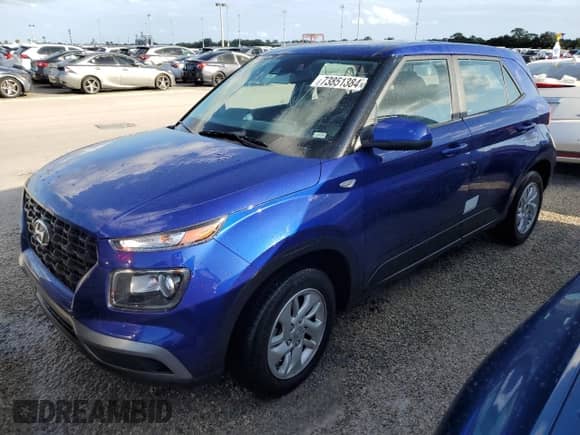 2021 Hyundai Venue SE z VIN KMHRB8A33MU073561, wystawiony jako Copart lot #73851384 z przebiegiem 26 970 mil mil oraz Nie do naprawy • Non repairable. Historia ofert i sprzedaży dostępna na DreamBid. Obrazek 1.