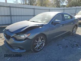 ✅ 2014 Mazda 6 i Grand Touring • VIN: JM1GJ1W60E1129936 • Lot: 92744925. Wystawiony na Copart z przebiegiem 92 559 mil. Bezpłatny archiwum sprzedaży aukcyjnych z USA i szczegółowy raport historii pojazdu na DreamBid. Zdjęcie 1.