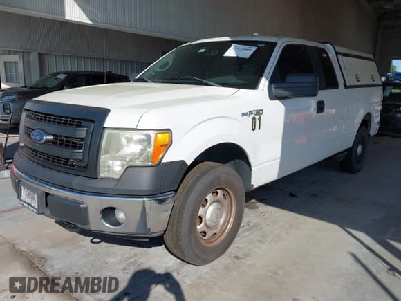 ✅ 2013 Ford F-150 XL • VIN: 1FTFX1EF7DKE13102 • Lot: 43571089. Listed on IAAI with 160,250 mi. Free auction sales archive from the USA and detailed vehicle history report at DreamBid. Image 2.