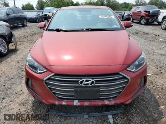 2017 Hyundai Elantra SE with VIN 5NPD84LF0HH010978, listed as a Copart auction lot 60446265 with 78,299 mi miles and Salvage title. Bid and sale history available at DreamBid. Image 5.