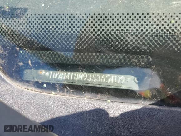 2003 Dodge 1500 ST z VIN 1D7HA18D93S365109, wystawiony jako Copart lot #69326694 z przebiegiem 229 839 mil mil oraz Szkoda całkowita • Salvage title. Historia ofert i sprzedaży dostępna na DreamBid. Obrazek 12.