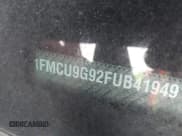 ✅ 2015 Ford Escape SE • VIN: 1FMCU9G92FUB41949 • Lot: 43705677. Listed on IAAI with 182,500 mi. Free auction sales archive from the USA and detailed vehicle history report at DreamBid. Image 12.