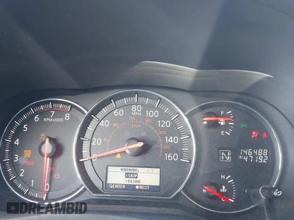 ✅ 2012 Nissan Maxima SV • VIN: 1N4AA5AP4CC820651 • Лот: 43731956. Опубликован ранее на IAAI с пробегом 146 488 миль. Бесплатный доступ к архиву аукционных продаж из США и подробный отчёт об истории автомобиля на DreamBid. Изображение 7.