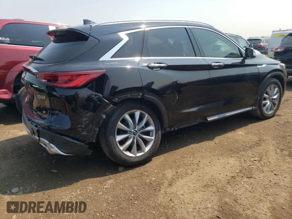 ✅ 2022 Infiniti QX50 Luxe • VIN: 3PCAJ5BB8NF108758 • Lot: 59211215. Listed on Copart with 53,982 mi. Free auction sales archive from the USA and detailed vehicle history report at DreamBid. Image 3.