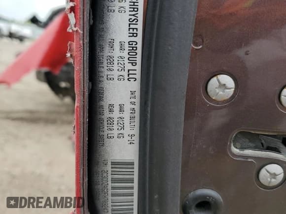 ✅ 2015 Dodge Challenger SXT • VIN: 2C3CDZAG2FH709247 • Lot: 68190764. Wystawiony na Copart z przebiegiem 156 366 mil. Bezpłatny archiwum sprzedaży aukcyjnych z USA i szczegółowy raport historii pojazdu na DreamBid. Zdjęcie 14.