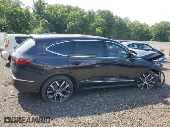 ✅ 2022 Acura MDX Technology • VIN: 5J8YE1H44NL005498 • Lot: 61584085. Listed on Copart with 32,327 mi. Free auction sales archive from the USA and detailed vehicle history report at DreamBid. Image 3.