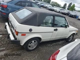 ✅ 1985 Volkswagen Golf • VIN: WVWCA0156FK020447 • Lot: 59558125. Wystawiony na Copart z przebiegiem 212 842 mil. Bezpłatny archiwum sprzedaży aukcyjnych z USA i szczegółowy raport historii pojazdu na DreamBid. Zdjęcie 3.