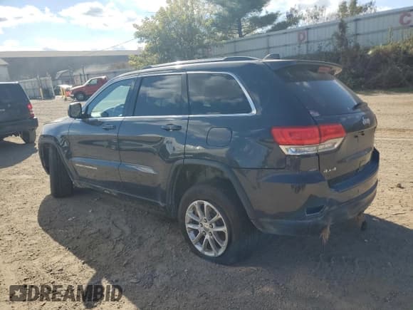 ✅ 2016 Jeep Grand Cherokee Laredo • VIN: 1C4RJFAG3GC350055 • Лот: 81454425. Опубликован ранее на Copart с пробегом 93 364 миль. Бесплатный доступ к архиву аукционных продаж из США и подробный отчёт об истории автомобиля на DreamBid. Изображение 2.