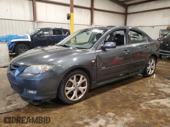 ✅ 2008 Mazda 3 S GT • VIN: JM1BK323481152381 • Лот: 62650705. Опубликован ранее на Copart с пробегом 213 336 миль. Бесплатный доступ к архиву аукционных продаж из США и подробный отчёт об истории автомобиля на DreamBid. Изображение 1.
