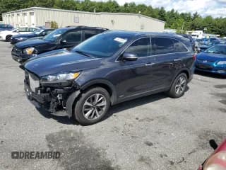 ✅ 2019 Kia Sorento EX • VIN: 5XYPHDA51KG532248 • Лот: 70476955. Опубликован ранее на Copart с пробегом 35 360 миль. Бесплатный доступ к архиву аукционных продаж из США и подробный отчёт об истории автомобиля на DreamBid. Изображение 1.