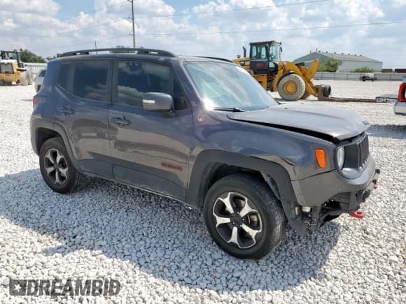 ✅ 2019 Jeep Renegade Trailhawk • VIN: ZACNJBC15KPJ91749 • Лот: 85198475. Опубликован ранее на Copart с пробегом 97 222 миль. Бесплатный доступ к архиву аукционных продаж из США и подробный отчёт об истории автомобиля на DreamBid. Изображение 4.