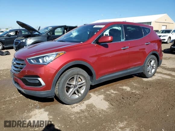 ✅ 2017 Hyundai Santa Fe 2.4L • VIN: 5XYZTDLB5HG432172 • Лот: 85932415. Опубликован ранее на Copart с пробегом 93 739 миль. Бесплатный доступ к архиву аукционных продаж из США и подробный отчёт об истории автомобиля на DreamBid. Изображение 1.