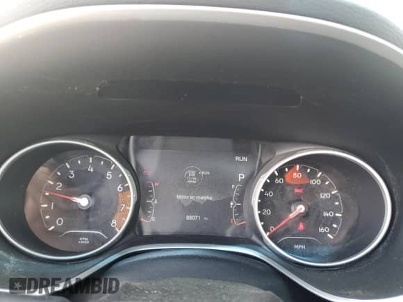 2018 Jeep Compass Limited с VIN 3C4NJDCBXJT264094, выставлен на аукционе Copart как лот 57117155 с пробегом 88 071 миль миль и Списание • Salvage title. История ставок и продаж доступна на DreamBid. Изображение 9.