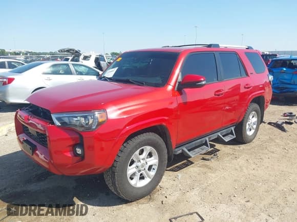 ✅ 2022 Toyota 4Runner SR5 Premium • VIN: JTEFU5JR4N5260125 • Lot: 41988881. Listed on IAAI with 81,769 mi. Free auction sales archive from the USA and detailed vehicle history report at DreamBid. Image 2.