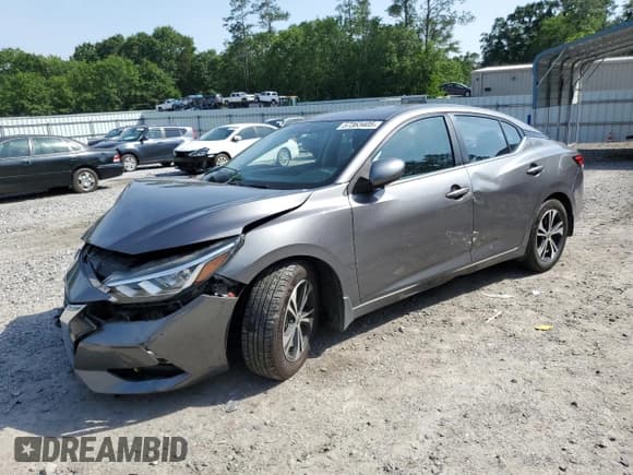 ✅ 2021 Nissan Sentra SV • VIN: 3N1AB8CV0MY293868 • Лот: 57363405. Опубликован ранее на Copart с пробегом 101 510 миль. Бесплатный доступ к архиву аукционных продаж из США и подробный отчёт об истории автомобиля на DreamBid. Изображение 1.