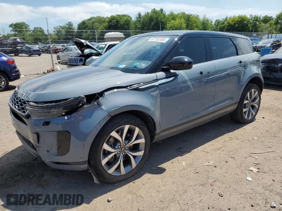 ✅ 2022 Land Rover Range Rover Evoque SE • VIN: SALZP2FX0NH166118 • Лот: 62733184. Опубликован ранее на Copart с пробегом 39 780 миль. Бесплатный доступ к архиву аукционных продаж из США и подробный отчёт об истории автомобиля на DreamBid. Изображение 1.