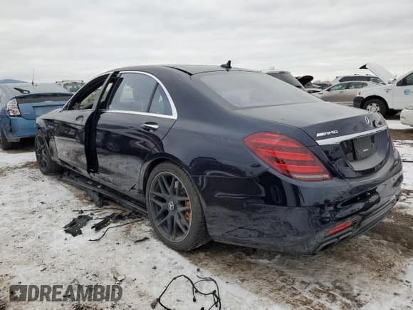 ✅ 2019 Mercedes-Benz S 63 AMG • VIN: WDDUG8JB5KA463752 • Lot: 88930085. Wystawiony na Copart z przebiegiem 27 425 mil. Bezpłatny archiwum sprzedaży aukcyjnych z USA i szczegółowy raport historii pojazdu na DreamBid. Zdjęcie 2.