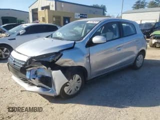 ✅ 2024 Mitsubishi Mirage ES • VIN: ML32AUHJ4RH029299 • Lot: 92607935. Wystawiony na Copart z przebiegiem 17 378 mil. Bezpłatny archiwum sprzedaży aukcyjnych z USA i szczegółowy raport historii pojazdu na DreamBid. Zdjęcie 1.