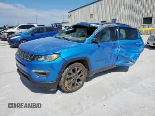 2021 Jeep Compass 80th Anniversary с VIN 3C4NJCEB1MT576929, выставлен на аукционе Copart как лот 69198615 с пробегом 68 310 миль миль и Списание • Salvage title. История ставок и продаж доступна на DreamBid. Изображение 1.