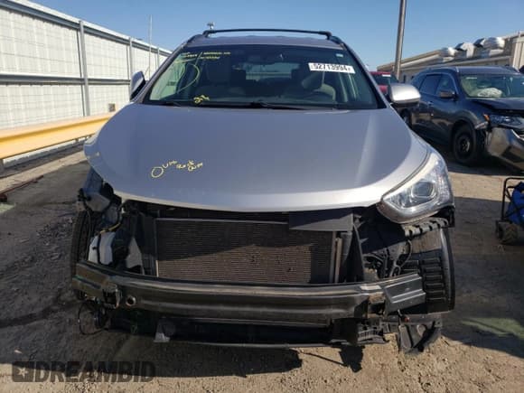 ✅ 2015 Hyundai Santa Fe GLS • VIN: KM8SMDHFXFU099663 • Лот: 52713994. Опубликован ранее на Copart с пробегом 146 349 миль. Бесплатный доступ к архиву аукционных продаж из США и подробный отчёт об истории автомобиля на DreamBid. Изображение 5.