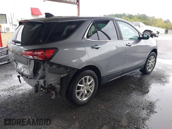 2024 Chevrolet Equinox LT with VIN 3GNAXJEGXRL280268, listed as a IAAI auction lot 43477357 with 66,859 mi miles and . Bid and sale history available at DreamBid. Image 4.