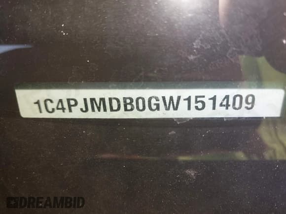 ✅ 2016 Jeep Cherokee Limited • VIN: 1C4PJMDB0GW151409 • Lot: 43711984. Wystawiony na IAAI z przebiegiem 227 545 mil. Bezpłatny archiwum sprzedaży aukcyjnych z USA i szczegółowy raport historii pojazdu na DreamBid. Zdjęcie 9.