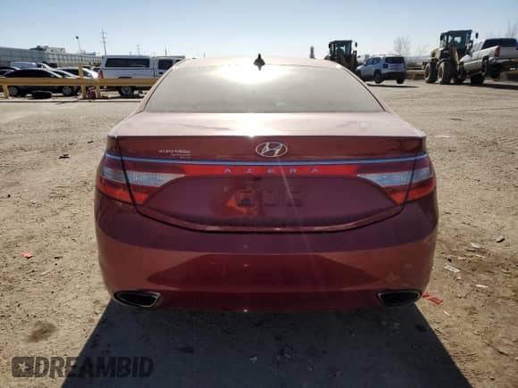 2012 Hyundai Azera z VIN KMHFG4JG2CA184991, wystawiony jako Copart lot #84321844 z przebiegiem Nie podano mil oraz Szkoda całkowita • Salvage title. Historia ofert i sprzedaży dostępna na DreamBid. Obrazek 6.