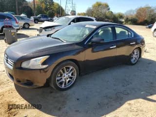 ✅ 2014 Nissan Maxima S • VIN: 1N4AA5AP6EC455425 • Lot: 90953045. Listed on Copart with 124,020 mi. Free auction sales archive from the USA and detailed vehicle history report at DreamBid. Image 1.