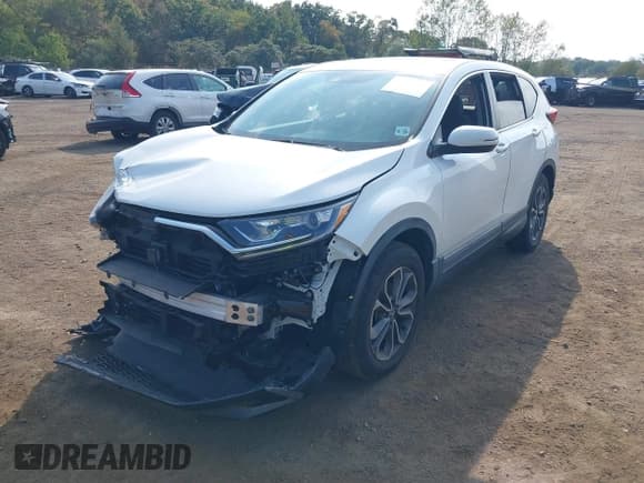 ✅ 2021 Honda CR-V EX • VIN: 2HKRW2H55MH609191 • Lot: 43246682. Listed on IAAI with Not provided. Free auction sales archive from the USA and detailed vehicle history report at DreamBid. Image 6.