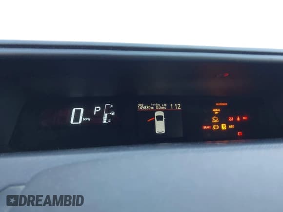 ✅ 2016 Toyota Prius One • VIN: JTDKDTB39G1123855 • Lot: 41882077. Listed on IAAI with 145,830 mi. Free auction sales archive from the USA and detailed vehicle history report at DreamBid. Image 7.