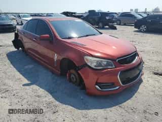 2016 Chevrolet SS с VIN 6G3F15RWXGL208068, выставлен на аукционе Copart как лот 69471875 с пробегом Не указан миль и Списание • Salvage title. История ставок и продаж доступна на DreamBid. Изображение 4.