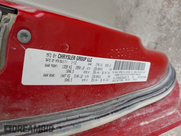 ✅ 2012 Dodge Grand Caravan SE • VIN: 2C4RDGBG3CR244329 • Лот: 43209385. Опубликован ранее на IAAI с пробегом 224 709 миль. Бесплатный доступ к архиву аукционных продаж из США и подробный отчёт об истории автомобиля на DreamBid. Изображение 9.