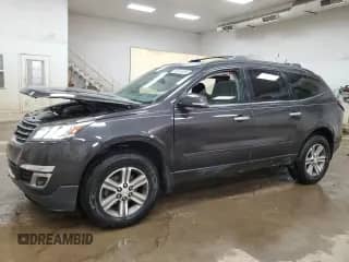 2017 Chevrolet Traverse LT z VIN 1GNKRGKD3HJ151547, wystawiony jako Copart lot #68874695 z przebiegiem 143 454 mil mil oraz Czysty tytuł • Clean title. Historia ofert i sprzedaży dostępna na DreamBid. Obrazek 1.