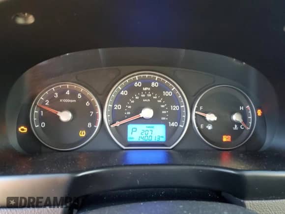 2010 Hyundai Santa Fe SE with VIN 5NMSHDAGXAH352377, listed as a Copart auction lot 89473705 with 140,013 mi miles and Clean title. Bid and sale history available at DreamBid. Image 9.