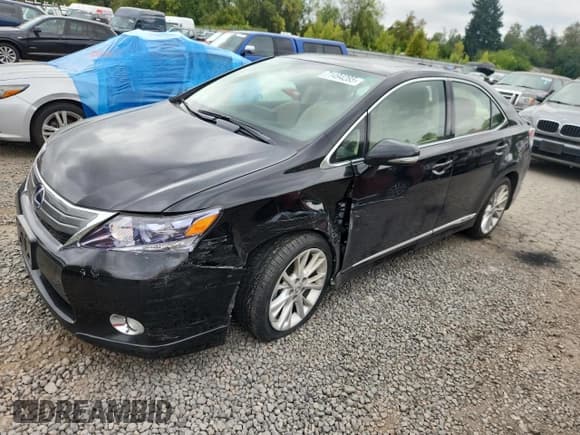 ✅ 2011 Lexus HS 250h • VIN: JTHBB1BA6B2043827 • Lot: 71494285. Listed on Copart with 80,412 mi. Free auction sales archive from the USA and detailed vehicle history report at DreamBid. Image 1.