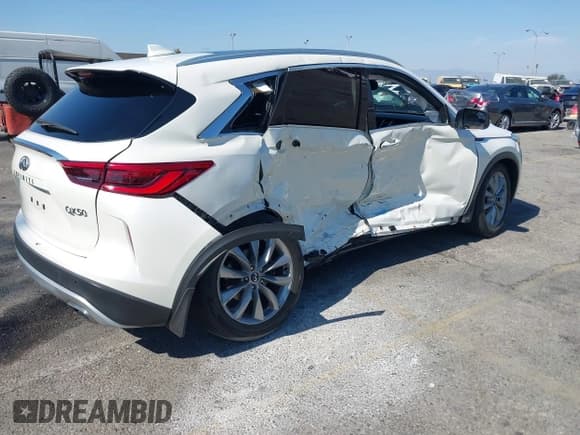 ✅ 2020 Infiniti QX50 Luxe • VIN: 3PCAJ5M14LF120228 • Лот: 42945381. Опубликован ранее на IAAI с пробегом 60 509 миль. Бесплатный доступ к архиву аукционных продаж из США и подробный отчёт об истории автомобиля на DreamBid. Изображение 4.