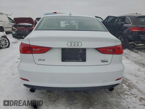 ✅ 2015 Audi A3 Premium • VIN: WAUBFGFF3F1089851 • Lot: 96321355. Listed on Copart with 81,233 mi. Free auction sales archive from the USA and detailed vehicle history report at DreamBid. Image 6.