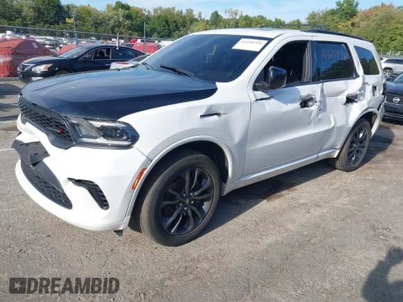 ✅ 2021 Dodge Durango GT Plus • VIN: 1C4RDJDG3MC558051 • Lot: 43259781. Wystawiony na IAAI z przebiegiem 62 091 mil. Bezpłatny archiwum sprzedaży aukcyjnych z USA i szczegółowy raport historii pojazdu na DreamBid. Zdjęcie 2.