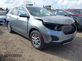 2024 Chevrolet Equinox LT с VIN 3GNAXUEG7RL345322, выставлен на аукционе IAAI как лот 43383399 с пробегом 38 476 миль миль и . История ставок и продаж доступна на DreamBid. Изображение 1.